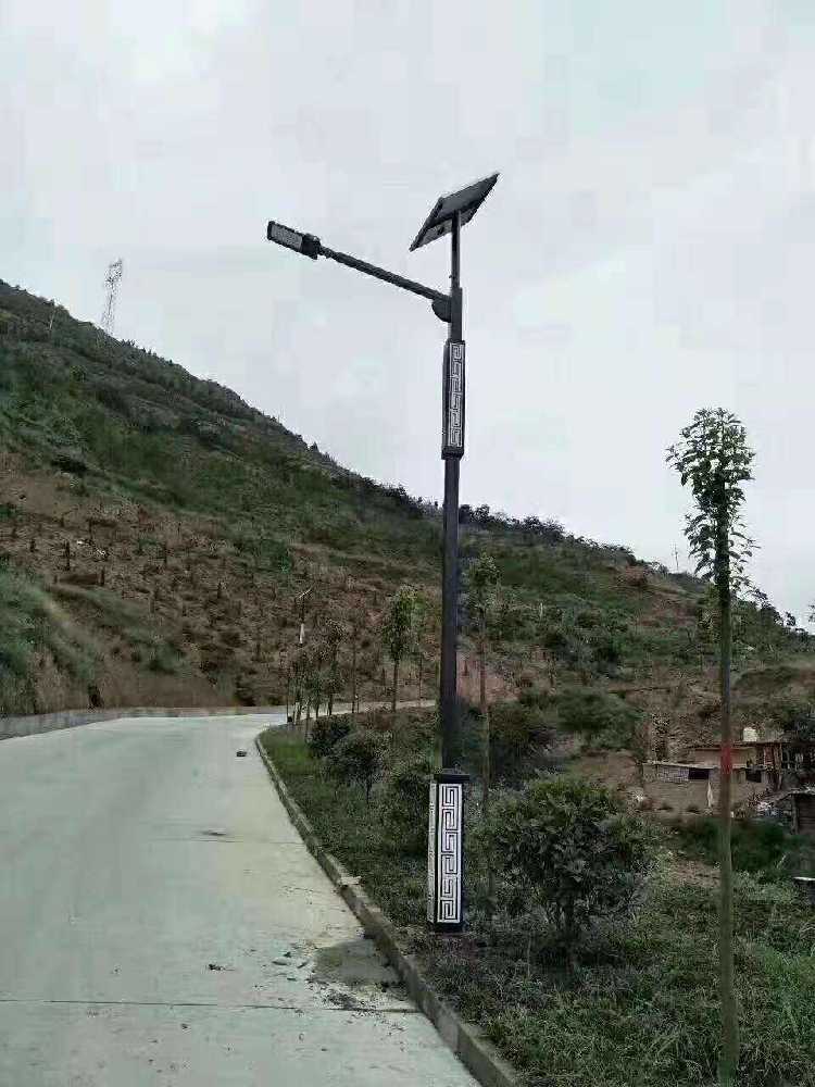 苍溪县仿古太阳能路灯